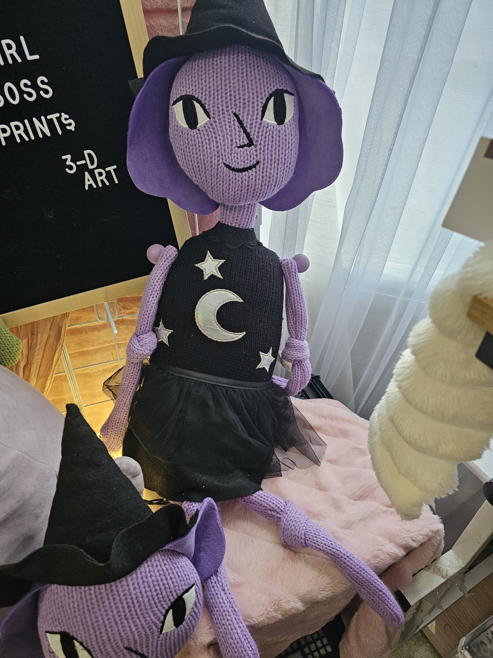 Halloween Crochet Witch 20 Inch